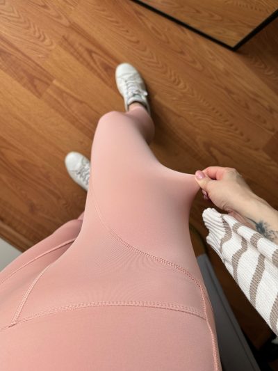 Toz pembe Fit Tayt - Görsel 6