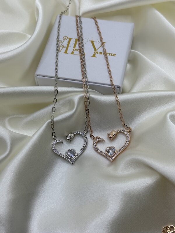 Silver Big Heart