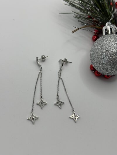 Silver Star Küpe