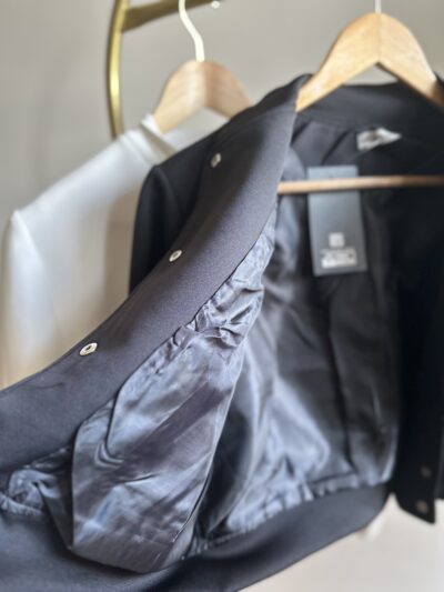 Siyah Bomber Ceket - Görsel 2