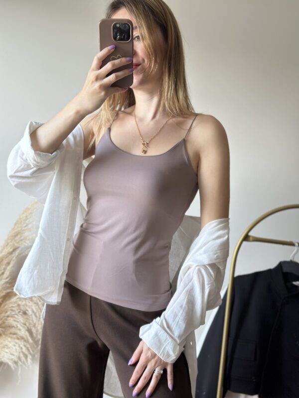 Kahverengi Askılı Body